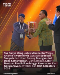 Raih Kalpataru dari Sedeqah Sampah